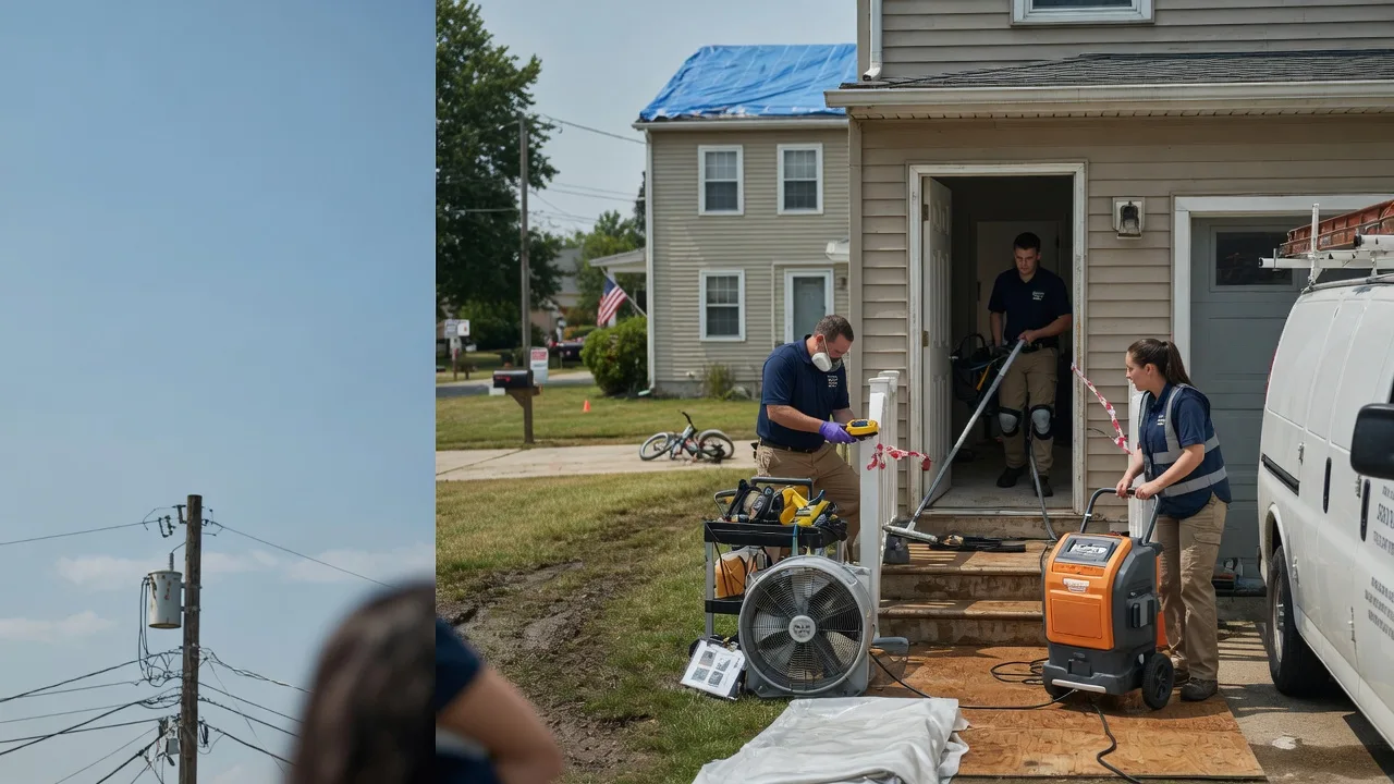 Water Damage Repair in Ashland, LA near me